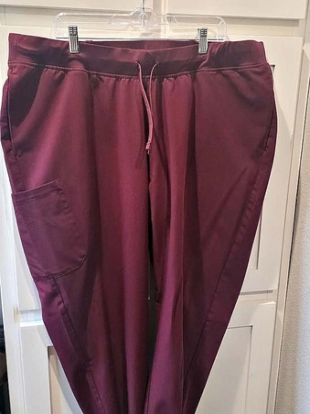 Mandala The Scrub Jogger Wide Leg Pants Purple 3XL